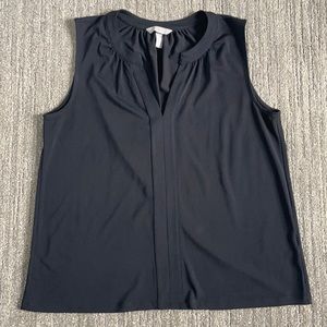 H&M black sleeveless blouse, size small
